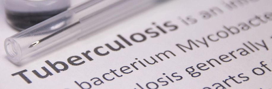 Scientific looking text about tuberculosis