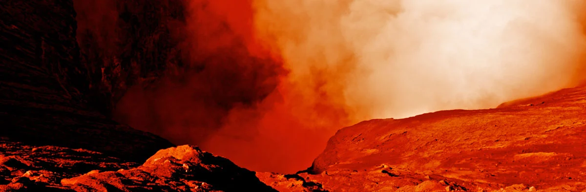 Mars surface depiction